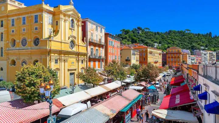 Appartamento Old Town- 4 Pers, Vieux Nice, Ac, Wifi Nizza